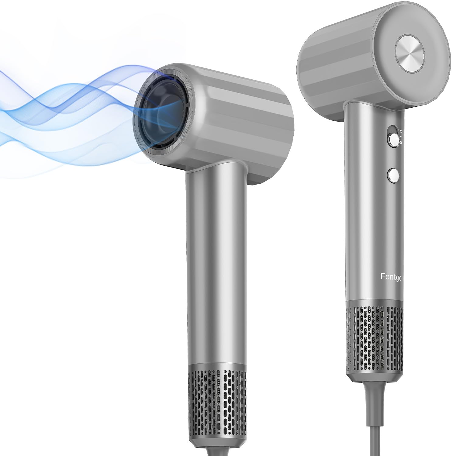 Fentgo Anion High Speed Hair Dryer 1500W Power 110000 Rpm Fast Drying 200 Milion Negative Ions Hair Care Quick Drye Hair Dryer