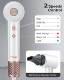 Fentgo Anion High Speed Hair Dryer 1500W Power 110000 Rpm Fast Drying 200 Milion Negative Ions Hair Care Quick Drye Hair Dryer