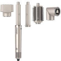 Fentgo 5 in 1 Hair Styler - Hair Dryer Brush with 110,000RMP, Ionic Hot Air Brush Hair Styler All in One Multi-Styler