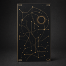 Astral Relay 16HP matte black and gold Eurorack blank panel concept